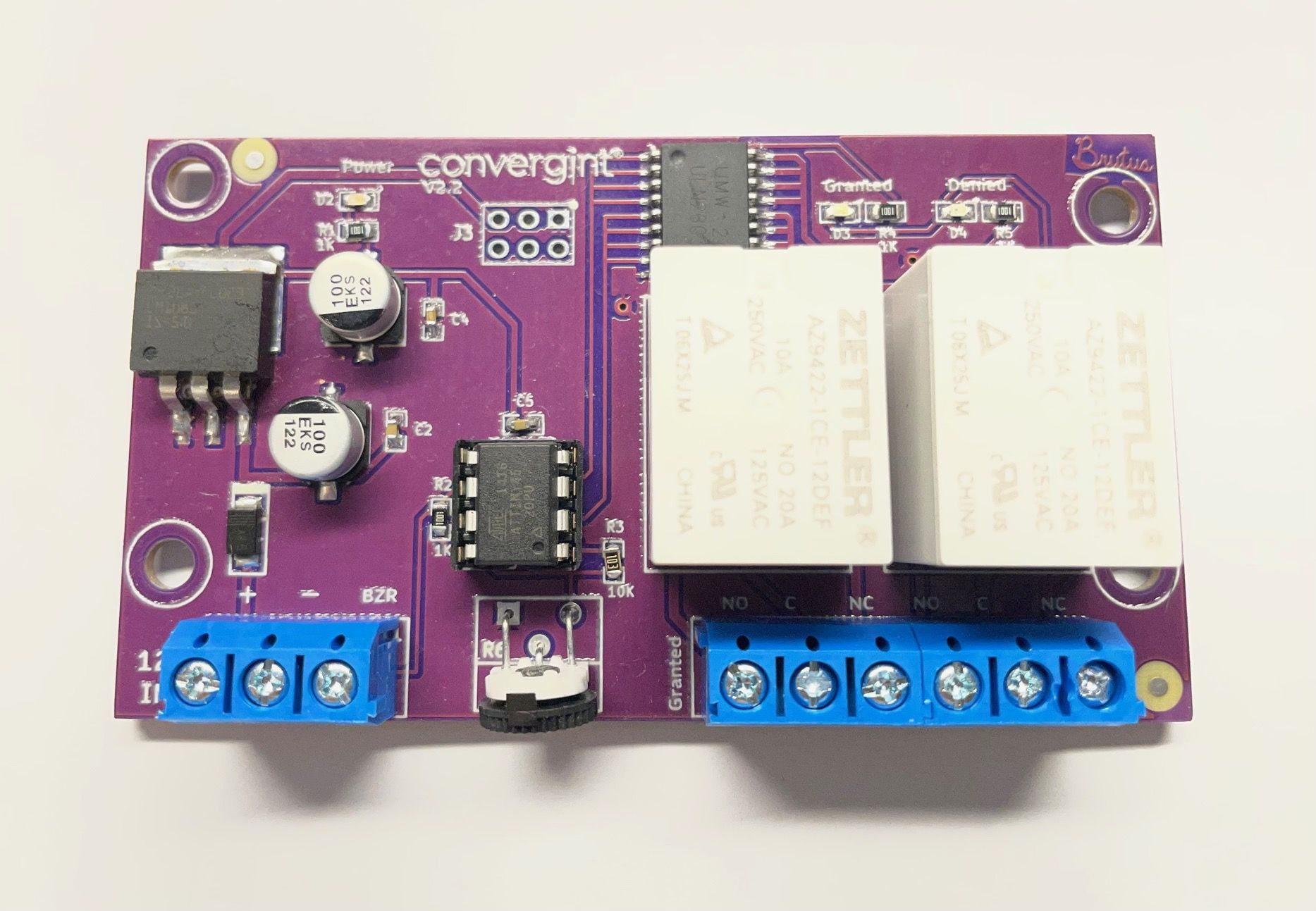 Custom Relay Control Board